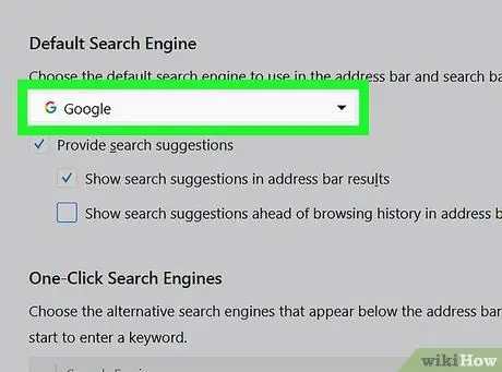 Baguhin ang Default na Search Engine ng iyong Browser Hakbang 17