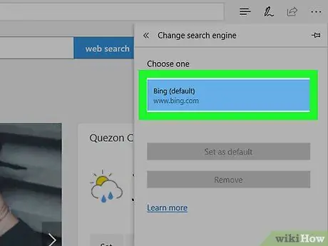 Baguhin ang Default na Search Engine ng iyong Browser Hakbang 18