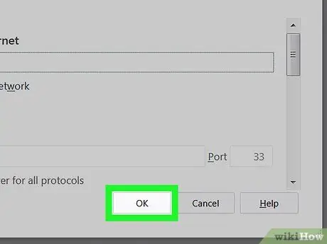 Cambiar la configuración de proxy Paso 15