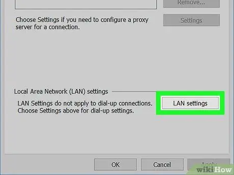 Change Proxy Settings Step 6