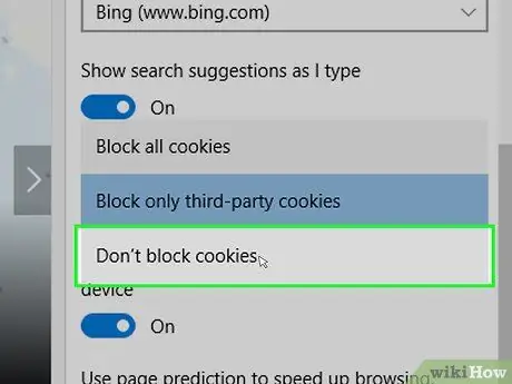 A cookie -k és a JavaScript engedélyezése 40. lépés