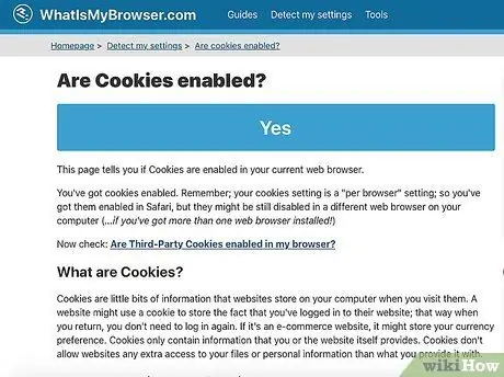 Activer les cookies dans Safari Étape 4