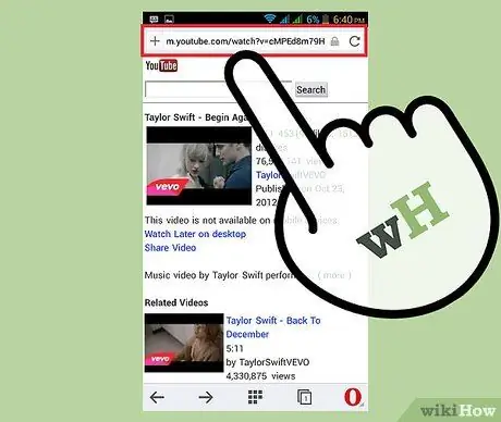 Tải xuống Video từ YouTube bằng Trình duyệt web Opera Mini (Di động) Bước 13