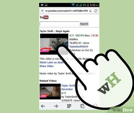 Tải xuống Video từ YouTube bằng Trình duyệt web Opera Mini (Di động) Bước 15