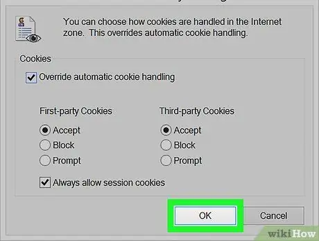 Aktiver cookies i din internetwebbrowser Trin 40