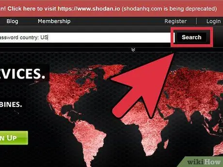 Použite krok Shodan, krok 7