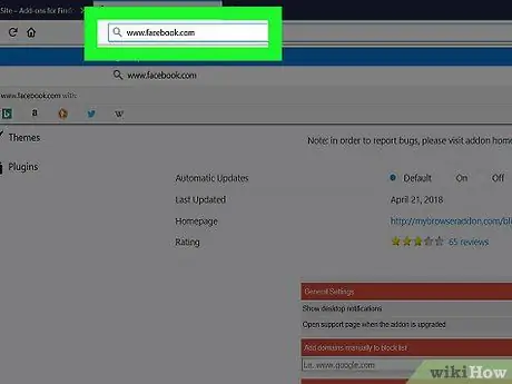 Blokker og opphev blokkering av nettsteder med Firefox Trinn 14