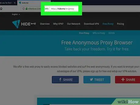 Thaiv thiab Unblock Internet Chaw nrog Firefox Kauj Ruam 16