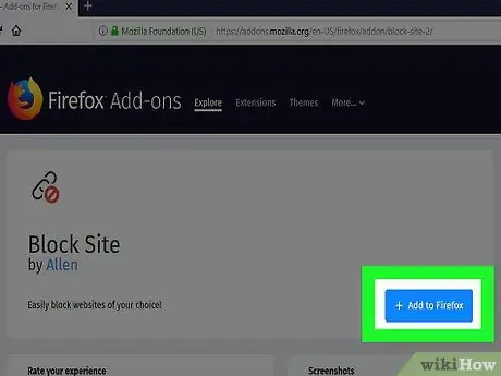 Block and Unblock Internet Sites with Firefox Step 3