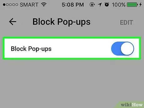 Block Pop Ups on Chrome Step 6