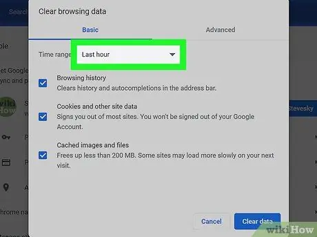 Delete Your Browsing History in Google Chrome Step 5