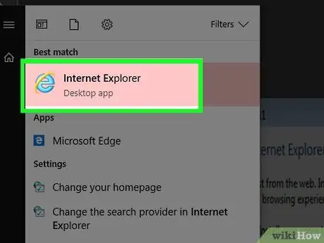 Popravite Internet Explorer 23. korak