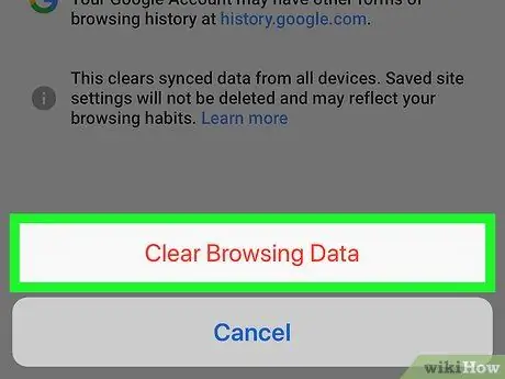 I-clear ang Cache sa Chrome Hakbang 17