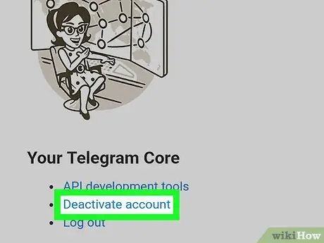 Verwyder 'n Telegram -rekening op Android Stap 6