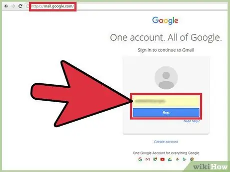 በ Gmail ውስጥ እውቂያዎችን ይፈልጉ ደረጃ 1