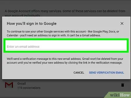 Tanggalin ang isang Google o Gmail Account Hakbang 19