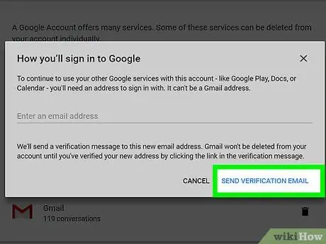 Een Google- of Gmail-account verwijderen Stap 20