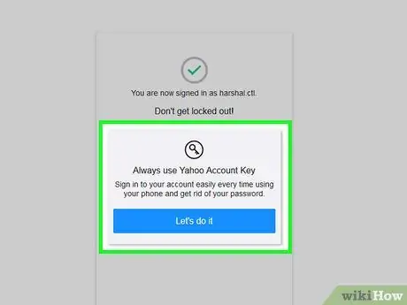 A feltört Yahoo -fiók helyreállítása 10. lépés