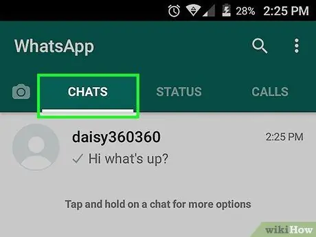 Angalia wakati Mtu alikuwa Mwisho Mtandaoni kwenye WhatsApp Hatua ya 6