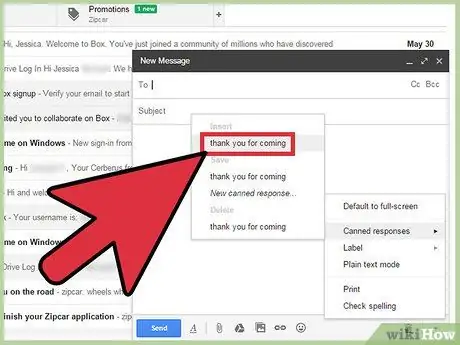 Gmail -də Konservləşdirilmiş Cavablardan istifadə edin Adım 14