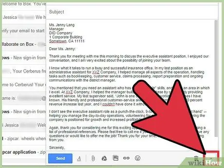 Utilitzeu les respostes predeterminades a Gmail Pas 9