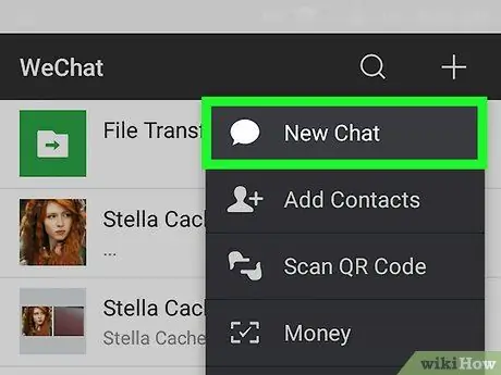 Crea una chat di gruppo su WeChat Passaggio 9