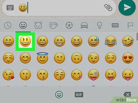 Obtenez des Emojis sur WhatsApp Étape 14