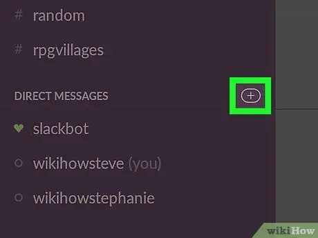 Voeg iemand by 'n direkte boodskap op Slack op Android Stap 3