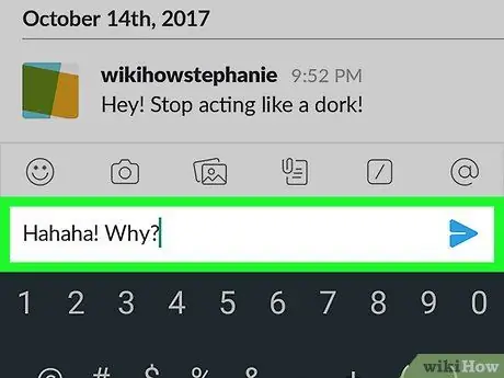 Voeg iemand by 'n direkte boodskap op Slack op Android Stap 7