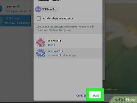 Make Someone an Admin on Telegram Step 19