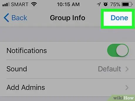 Gumawa ng Isang tao ng isang Admin sa Telegram Hakbang 7