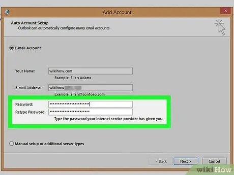 Atiestatiet Outlook datorā vai Mac datorā 10. darbība