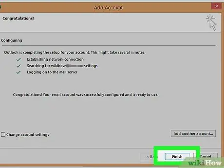 Reset Outlook on PC or Mac Step 11