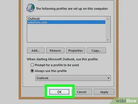 Resetujte aplikaci Outlook na PC nebo Mac Krok 13