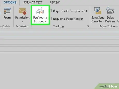 Използвайте бутоните за гласуване в Outlook Стъпка 4