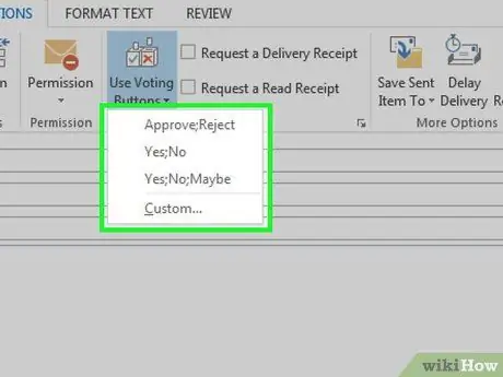 Përdorni butonat e votimit në Outlook Hapi 5