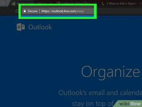 Microsoft Outlook -ga imzo qo'shing 1 -qadam