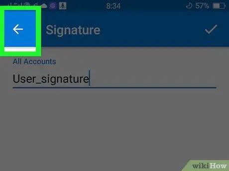 Ajouter une signature dans Microsoft Outlook Étape 13