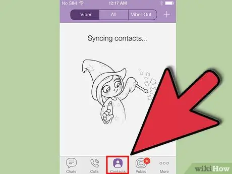 Gebruik Viber Stap 3