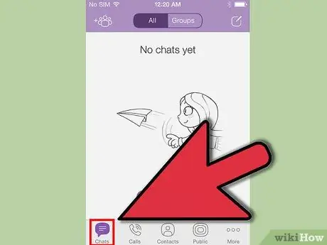 Utilice Viber Paso 6