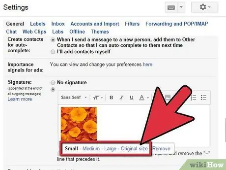 Gmail खाते में एक हस्ताक्षर जोड़ें चरण 11