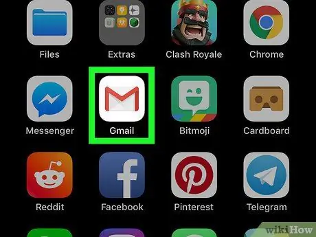 حذف حساب از برنامه Gmail مرحله 1