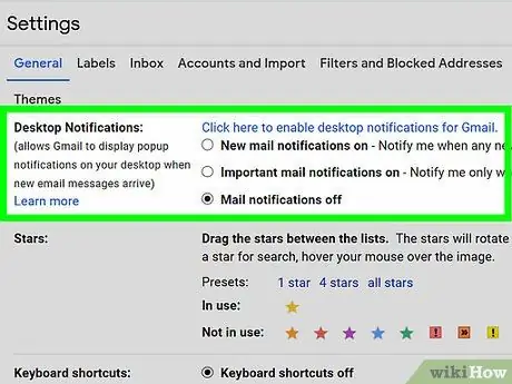 Deaktiveer Gmail -lessenaarkennisgewings Stap 5