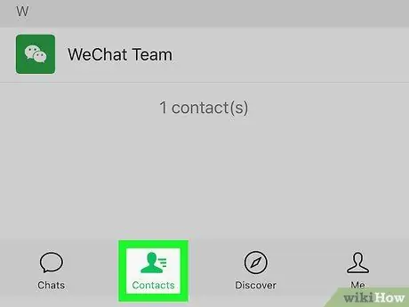 Efectuați un apel video la WeChat Pasul 2