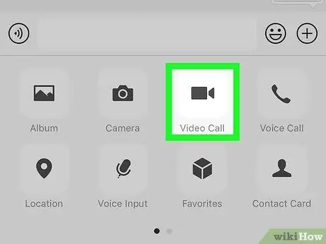 वीचैट चरण 6. पर वीडियो कॉल करें