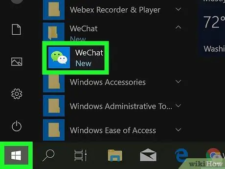 Efectuați un apel video la WeChat Pasul 8