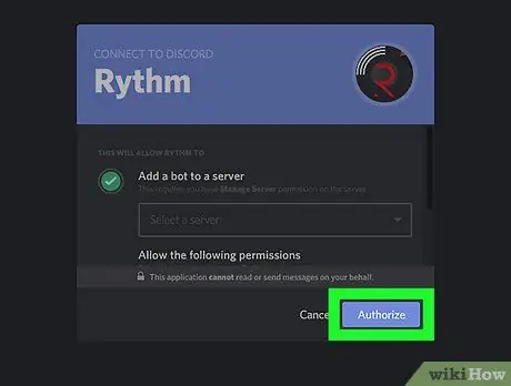 Jouer de la musique dans Discord sur PC ou Mac Étape 5