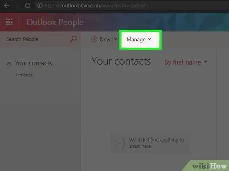 Export Contacts from Outlook Step 3