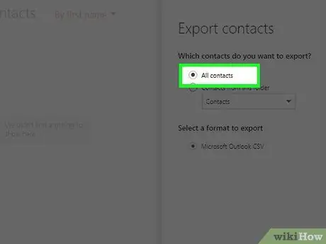 Export Contacts from Outlook Step 5