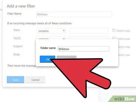 Create a Filter in Yahoo! Mail Step 11